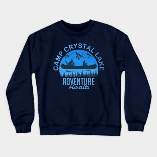 Camp Crystal Lake Adventure Awaits Crewneck Sweatshirt